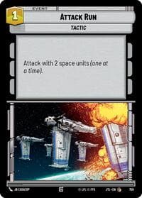 Attack Run (Foil) - Jump to Lightspeed - Star Wars: Unlimited card