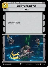 Evasive Maneuver (Foil) - Jump to Lightspeed - Star Wars: Unlimited card