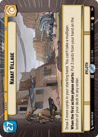 Nabat Village (Hyperspace Foil) - Jump to Lightspeed - Star Wars: Unlimited card