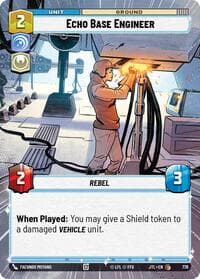 Echo Base Engineer (Hyperspace Foil) - Jump to Lightspeed - Star Wars: Unlimited card