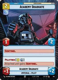 Academy Graduate (Hyperspace Foil) - Jump to Lightspeed - Star Wars: Unlimited card