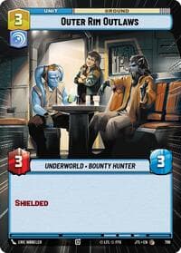 Outer Rim Outlaws (Hyperspace Foil) - Jump to Lightspeed - Star Wars: Unlimited card