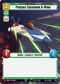 Phoenix Squadron A-Wing (Hyperspace Foil) - Jump to Lightspeed - Star Wars: Unlimited card