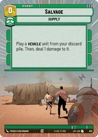 Salvage (Hyperspace Foil) - Jump to Lightspeed - Star Wars: Unlimited card