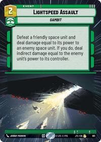 Lightspeed Assault (Hyperspace Foil) - Jump to Lightspeed - Star Wars: Unlimited card