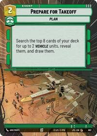 Prepare for Takeoff (Hyperspace Foil) - Jump to Lightspeed - Star Wars: Unlimited card