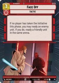 Face Off (Hyperspace Foil) - Jump to Lightspeed - Star Wars: Unlimited card