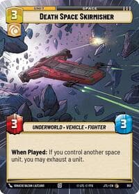 Death Space Skirmisher (Hyperspace Foil) - Jump to Lightspeed - Star Wars: Unlimited card