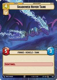 Shadowed Hover Tank (Hyperspace Foil) - Jump to Lightspeed - Star Wars: Unlimited card