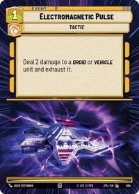 Electromagnetic Pulse (Hyperspace Foil) - Jump to Lightspeed - Star Wars: Unlimited card