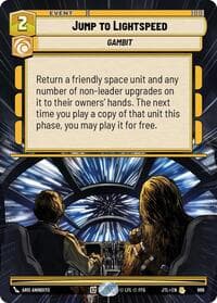 Jump to Lightspeed (Hyperspace Foil) - Jump to Lightspeed - Star Wars: Unlimited card