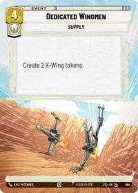 Dedicated Wingmen (Hyperspace Foil) - Jump to Lightspeed - Star Wars: Unlimited card