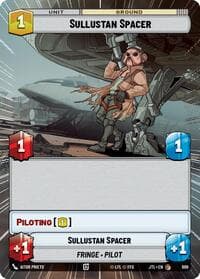 Sullustan Spacer (Hyperspace Foil) - Jump to Lightspeed - Star Wars: Unlimited card