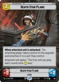 Death Star Plans (Hyperspace Foil) - Jump to Lightspeed - Star Wars: Unlimited card
