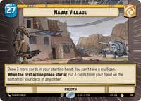Nabat Village (Hyperspace) - Jump to Lightspeed - Star Wars: Unlimited card
