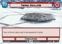 Thermal Oscillator (Hyperspace) - Jump to Lightspeed - Star Wars: Unlimited card