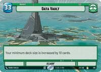 Data Vault (Hyperspace) - Jump to Lightspeed - Star Wars: Unlimited card