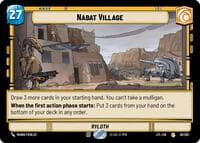 Nabat Village - Jump to Lightspeed - Star Wars: Unlimited card