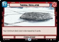 Thermal Oscillator - Jump to Lightspeed - Star Wars: Unlimited card