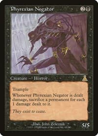 Phyrexian Negator - Urza's Destiny - Magic: The Gathering card