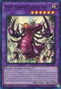 Divine Scorpion Beast of Serket - Maze of the Master - YuGiOh card