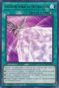 Tachyon Spiral of Destruction - Maze of the Master - YuGiOh card