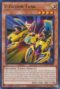 Z-Zillion Tank - Maze of the Master - YuGiOh card