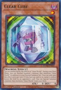 Clear Cube - Maze of the Master - YuGiOh card