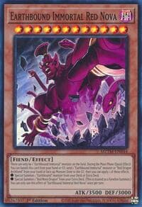 Earthbound Immortal Red Nova - Maze of the Master - YuGiOh card