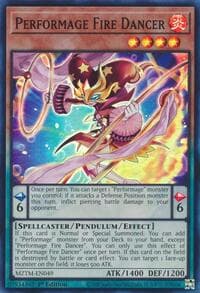 Performage Fire Dancer - Maze of the Master - YuGiOh card