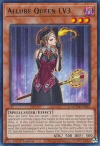 Allure Queen LV3 - Maze of the Master - YuGiOh card