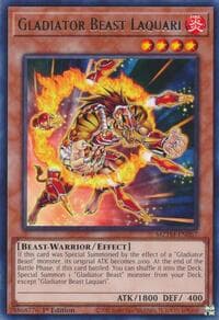 Gladiator Beast Laquari - Maze of the Master - YuGiOh card