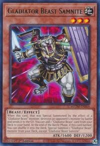 Gladiator Beast Samnite - Maze of the Master - YuGiOh card