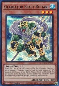 Gladiator Beast Retiari - Maze of the Master - YuGiOh card