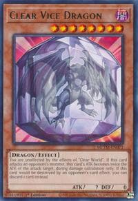 Clear Vice Dragon - Maze of the Master - YuGiOh card