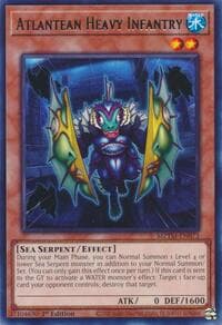 Atlantean Heavy Infantry - Maze of the Master - YuGiOh card