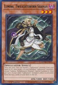 Lumina, Twilightsworn Shaman - Maze of the Master - YuGiOh card