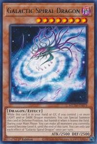 Galactic Spiral Dragon - Maze of the Master - YuGiOh card