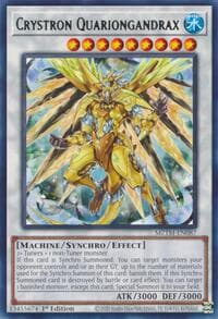 Crystron Quariongandrax - Maze of the Master - YuGiOh card