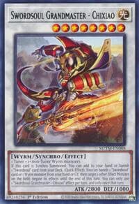 Swordsoul Grandmaster - Chixiao - Maze of the Master - YuGiOh card