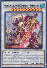 Swordsoul Supreme Sovereign - Chengying - Maze of the Master - YuGiOh card