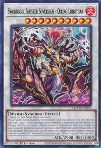 Swordsoul Sinister Sovereign - Qixing Longyuan - Maze of the Master - YuGiOh card