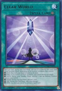 Clear World - Maze of the Master - YuGiOh card