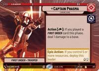 Captain Phasma - Chrome Dome (Hyperspace) - Jump to Lightspeed - Star Wars: Unlimited card