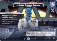 Grand Admiral Thrawn - ...How Unfortunate (Showcase) - Jump to Lightspeed - Star Wars: Unlimited card