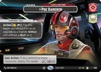 Poe Dameron - I Can Fly Anything (Showcase) - Jump to Lightspeed - Star Wars: Unlimited card
