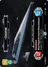 Executor - Might of the Empire (Prestige) - Jump to Lightspeed - Star Wars: Unlimited card