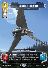 Shuttle Tydirium - Fly Casual (Prestige) - Jump to Lightspeed - Star Wars: Unlimited card