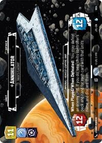 Annihilator - Tagge's Flagship (Prestige Foil) - Jump to Lightspeed - Star Wars: Unlimited card