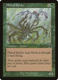 Plated Spider - Urza's Destiny - Magic: The Gathering card